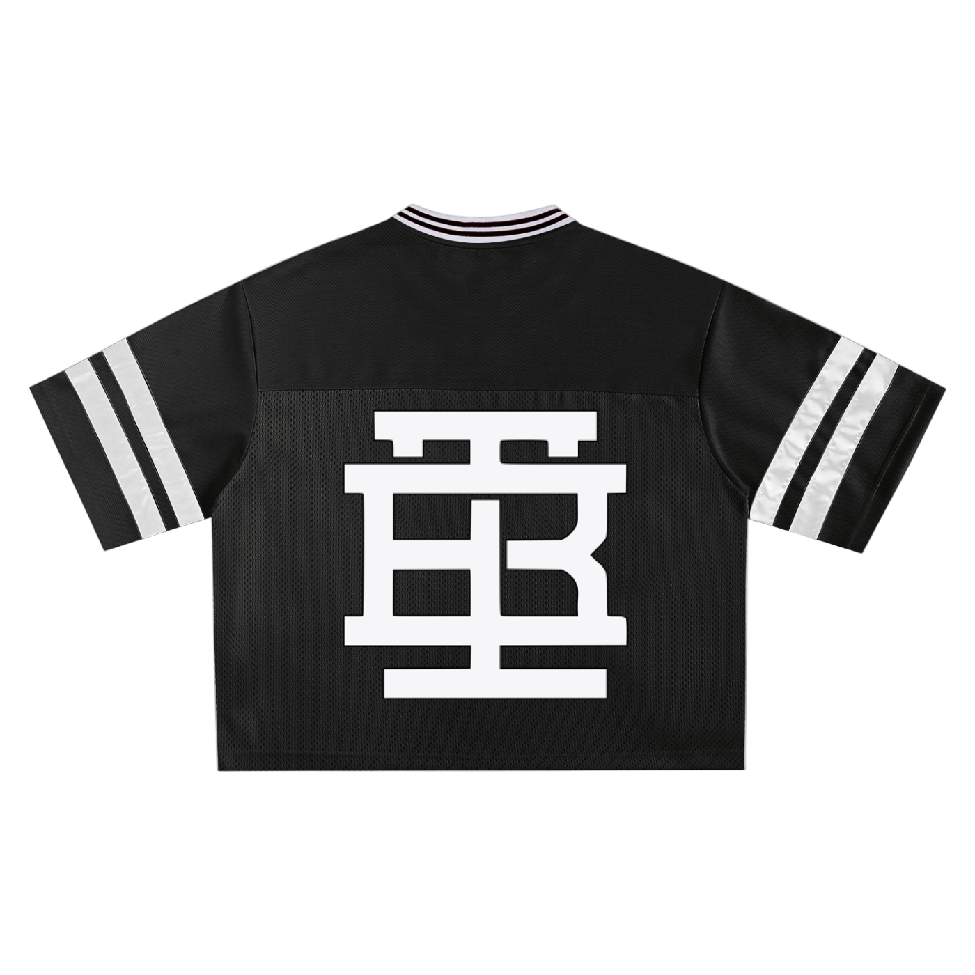 Taped Mesh Boxy Jersey