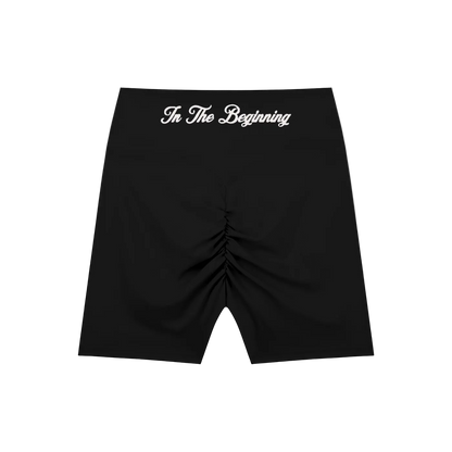 High-Waisted Blend Biker Shorts