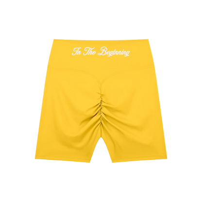 High-Waisted Blend Biker Shorts