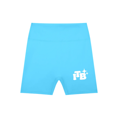 High-Waisted Blend Biker Shorts