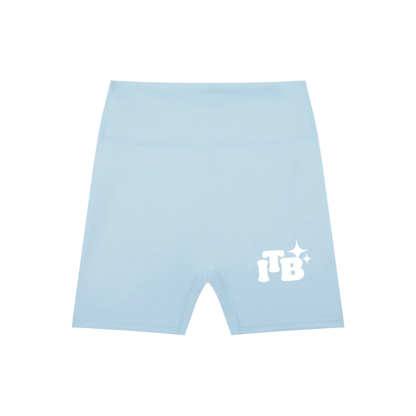 High-Waisted Blend Biker Shorts