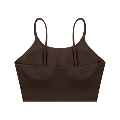 Spaghetti Strap Yoga Sports Bra