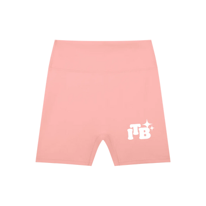 High-Waisted Blend Biker Shorts