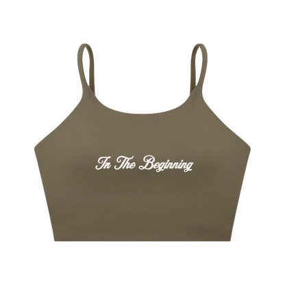 Spaghetti Strap Yoga Sports Bra